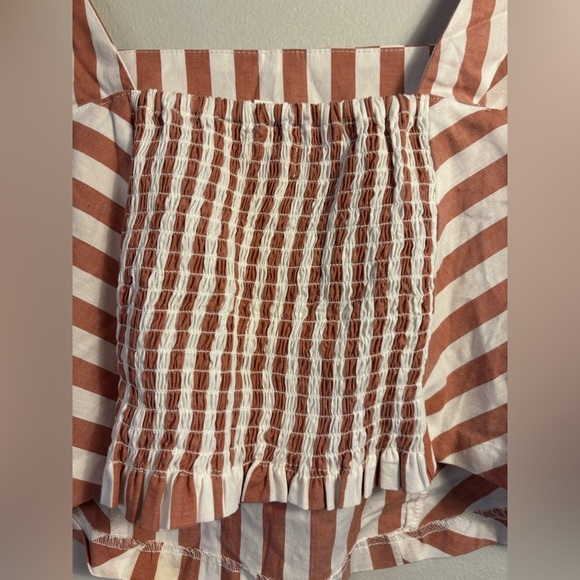 Maurices Cinnamon and White Striped Tank Top - Picture 6 of 6